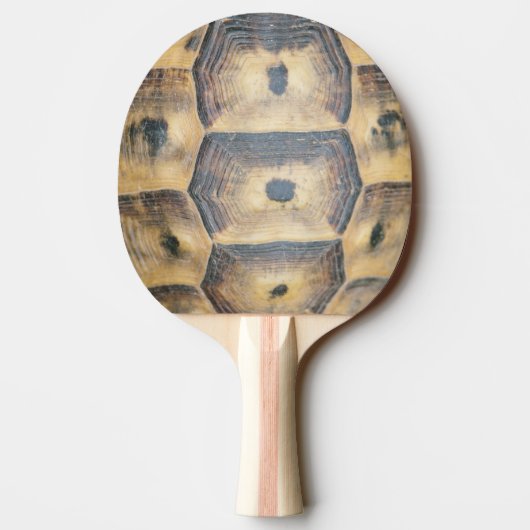 Raquette De Ping Pong Motif Tortoise Shell (Dos)