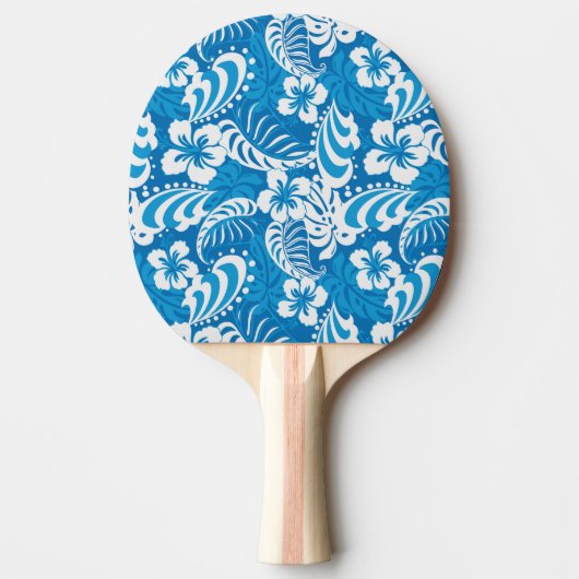 Raquette De Ping Pong Motif tropical de ketmie (Devant)