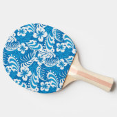 Raquette De Ping Pong Motif tropical de ketmie (Côté)