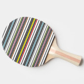 Raquette De Ping Pong Motifs multibandes (Côté)