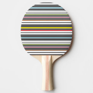 Raquette De Ping Pong Motifs multibandes