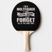 Raquette De Ping Pong motivation citations amusantes - ping pong paddle  (Devant)