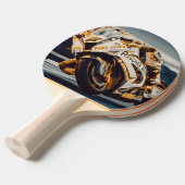 Raquette De Ping Pong Motorcycle Racer (Devant Angle)