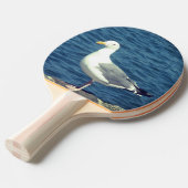 Raquette De Ping Pong Mouette Sur La Baie (Devant Angle)