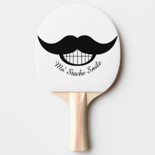 Raquette De Ping Pong Moustache
