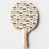 Raquette De Ping Pong Moustaches Ping Pong Paddle (Dos)