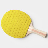 Raquette De Ping Pong mur en brique jaune (Côté)