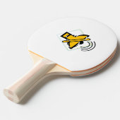Raquette De Ping Pong Mute (Devant Angle)