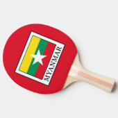 Raquette De Ping Pong Myanmar (Côté)