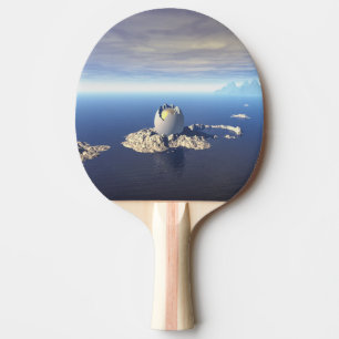 Raquette De Ping Pong Mystère de l'Oeuf géant en mer
