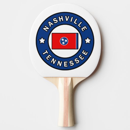 Raquette De Ping Pong Nashville Tennessee (Devant)