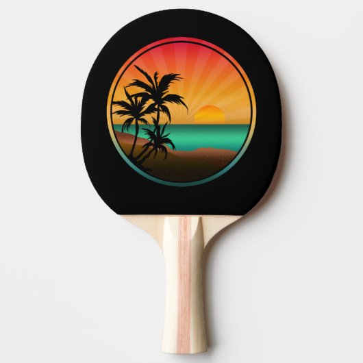 RAQUETTE DE PING PONG NATURE PLAGE ÉTÉ (Devant)