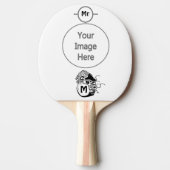 Raquette De Ping Pong Nautilus primitif chambouré (Devant)