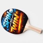 Raquette De Ping Pong Ne jamais abandonner – Conception de mentalité de  (Côté)