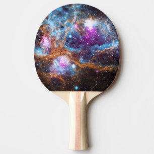 Raquette De Ping Pong Nebula au homard - Pays d'hiver cosmique