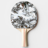 Raquette De Ping Pong Neige Abstraite (Devant)