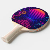 Raquette De Ping Pong Néon tropical (Devant Angle)