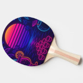 Raquette De Ping Pong Néon tropical (Côté)