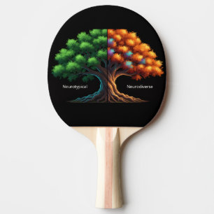 Raquette De Ping Pong Neurotypique vs Neurodiverse