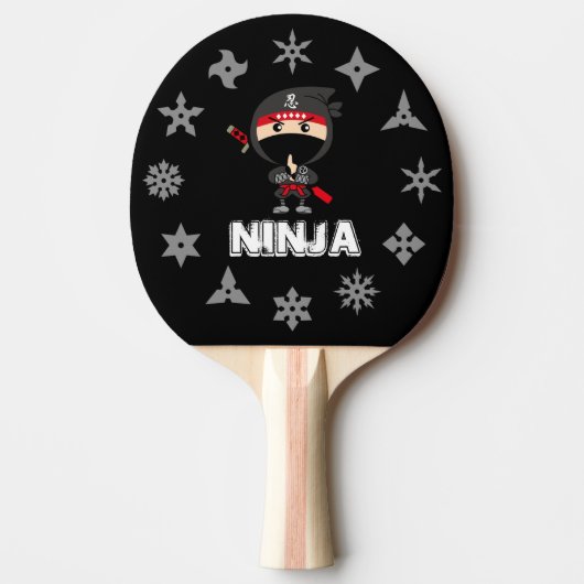 Raquette De Ping Pong Ninja Boy (Devant)