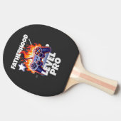 Raquette De Ping Pong Niveau de paternité pro gaming (Côté)