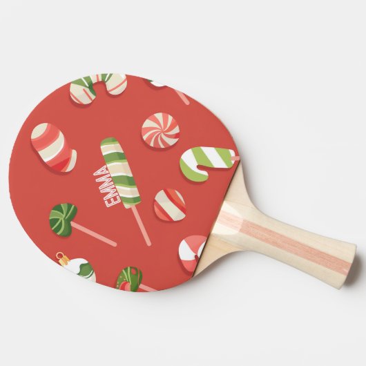 Raquette De Ping Pong Noël (Côté)