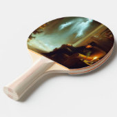 Raquette De Ping Pong Noël Carol Fantôme de Noël Passé (Devant Angle)