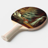Raquette De Ping Pong Noël Carol Fantôme de Noël présent (Devant Angle)