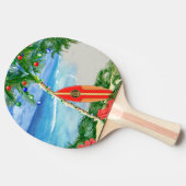 Raquette De Ping Pong Noël de plage (Côté)