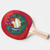 Raquette De Ping Pong Noël de volley-ball (Côté)