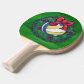 Raquette De Ping Pong Noël de volley-ball (Devant Angle)