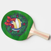 Raquette De Ping Pong Noël de volley-ball (Côté)