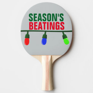 Raquette De Ping Pong Noël drôle, les passages à tabac de la saison