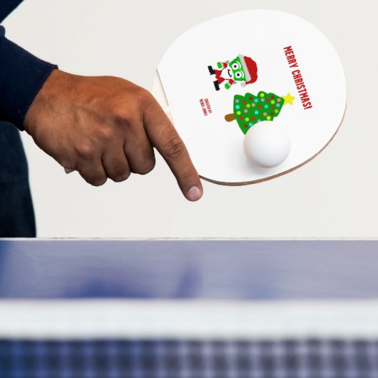 Raquette De Ping Pong Noël FrankenFromage Ping Paddle (Insitu)