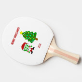 Raquette De Ping Pong Noël FrankenFromage Ping Paddle (Côté)
