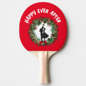 RAQUETTE DE PING PONG NOËL MARIAGE PING PONG PADDLE (Devant)