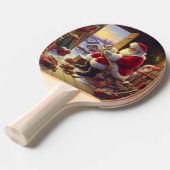 Raquette De Ping Pong Noël Père Noël 2 (Devant Angle)