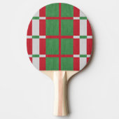 Raquette De Ping Pong Noël rayé (Devant)