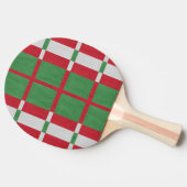 Raquette De Ping Pong Noël rayé (Côté)