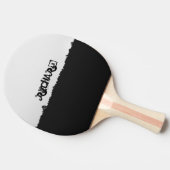 Raquette De Ping Pong Noir personnalisé (Côté)