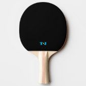 Raquette De Ping Pong Noir personnalisé (Dos)