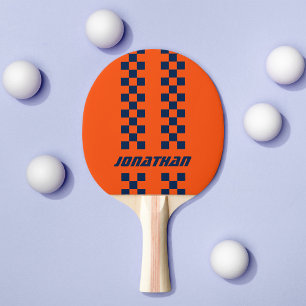 Raquette De Ping Pong Nom Couleurs entièrement personnalisées Double À d
