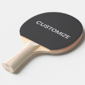 Raquette De Ping Pong Nom modifiable en gras moderne, entreprise ou marq (Devant Angle)