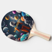 Raquette De Ping Pong Nom personnalisé Imaginaire Espace enfant (Côté)
