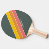 Raquette De Ping Pong Nom personnalisé rétroactif (Côté)