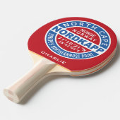 Raquette De Ping Pong NORDKAPP Norvège nom personnalisé ping pong paddle (Devant Angle)