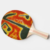 Raquette De Ping Pong Notes musicales Tie Dye (Côté)