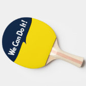 Raquette De Ping Pong Nous pouvons le faire Rosie Headline (Côté)