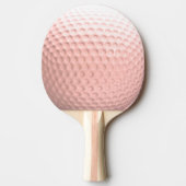 Raquette De Ping Pong Novelty Pink Golf Ball (Devant)