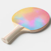 Raquette De Ping Pong nuage arc-en-ciel (Devant Angle)